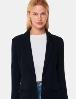 Whistles Jersey Slim Single Breasted Blazer