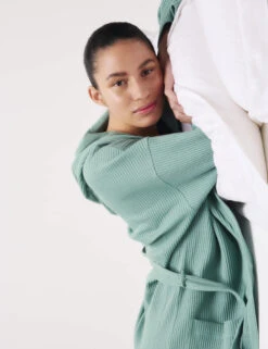 Jersey Waffle Dressing Gown -Cyberjammies Store Jersey Waffle Dressing Gown 5