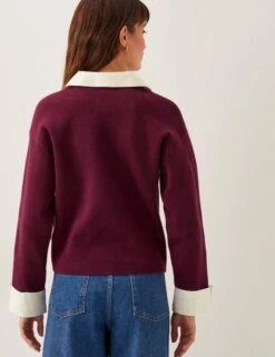 MONSOON Knitted Single Breasted Blazer -Cyberjammies Store Knitted Single Breasted Blazer 3