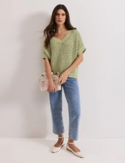 Knitted V-Neck Tabard -Cyberjammies Store Knitted V Neck Tabard 5