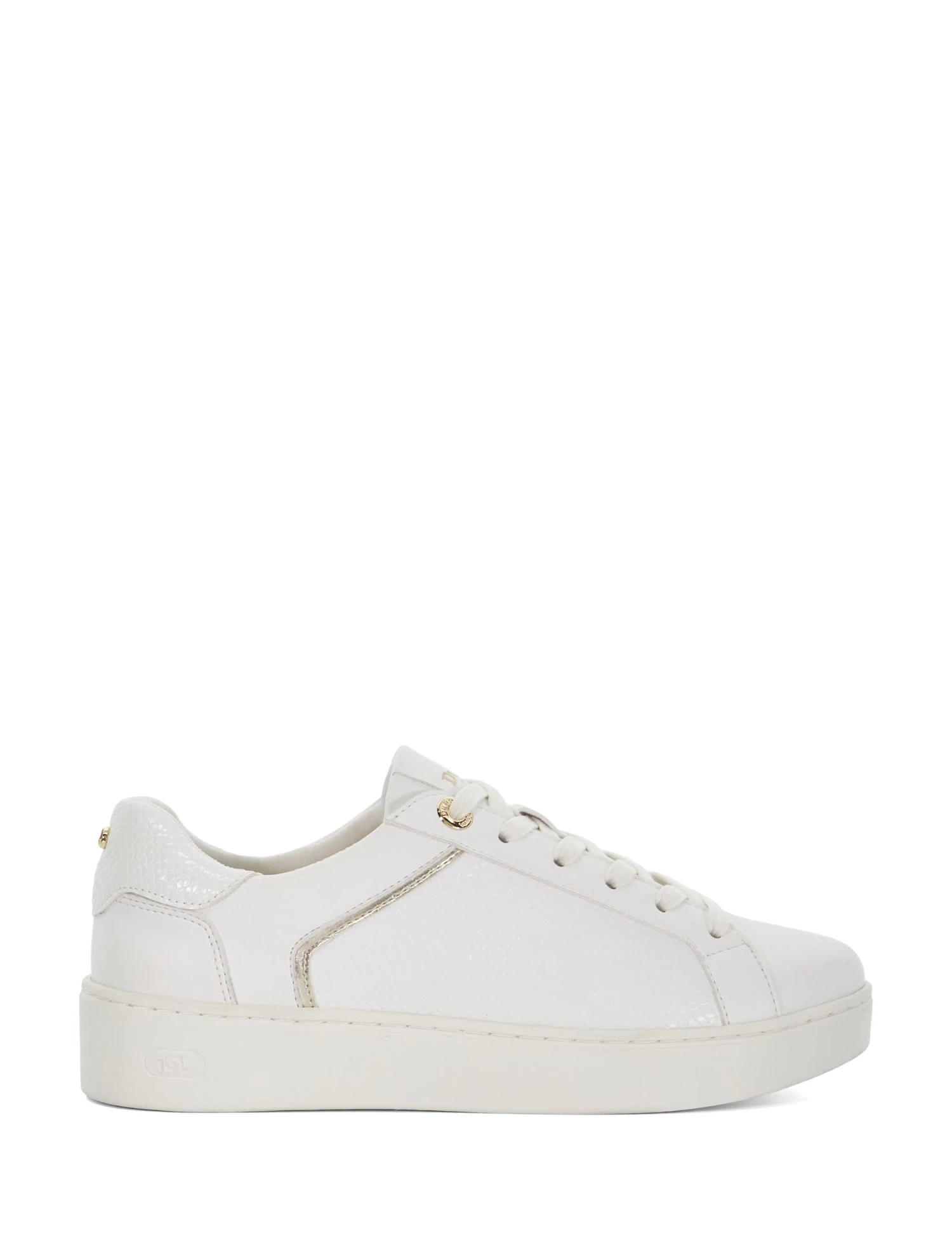 Dune London Lace Up Lizard Effect Eyelet Detail Trainers 1 Dune London Lace Up Lizard Effect Eyelet Detail Trainers