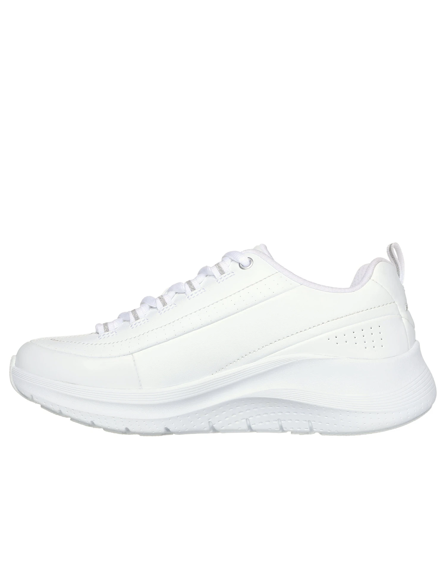 Skechers Leather Arch Fit 2.0 Star Bound Lace Up Trainers 3 Skechers Leather Arch Fit 2.0 Star Bound Lace Up Trainers - Image 3