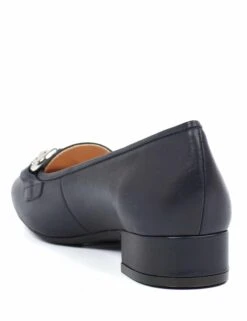 Jones Bootmaker Leather Block Heel Pumps -Cyberjammies Store Leather Block Heel Pumps 3