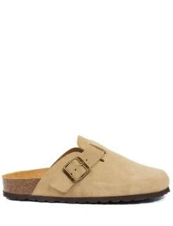 Jones Bootmaker Leather Buckle Mules