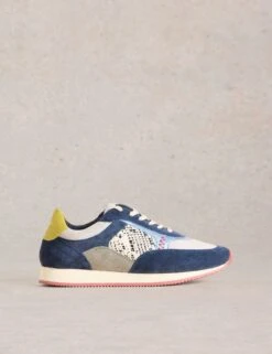 WHITE STUFF Leather Colour Block Trainers