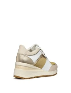 Geox Leather Colour Block Wedge Trainers -Cyberjammies Store Leather Colour Block Wedge Trainers 5