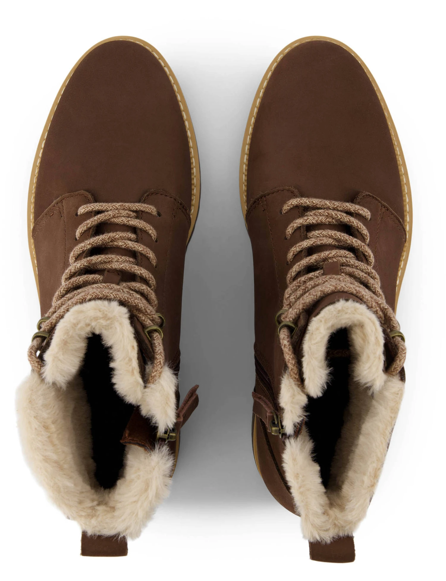 Toms Leather Flat Ankle Boots 5 Toms Leather Flat Ankle Boots - Image 5