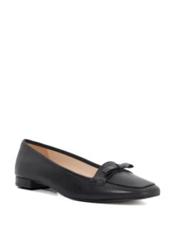 Dune London Leather Patent Bow Loafers -Cyberjammies Store Leather Patent Bow Loafers 3