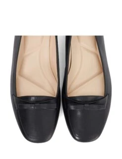 Dune London Leather Patent Bow Loafers -Cyberjammies Store Leather Patent Bow Loafers 4