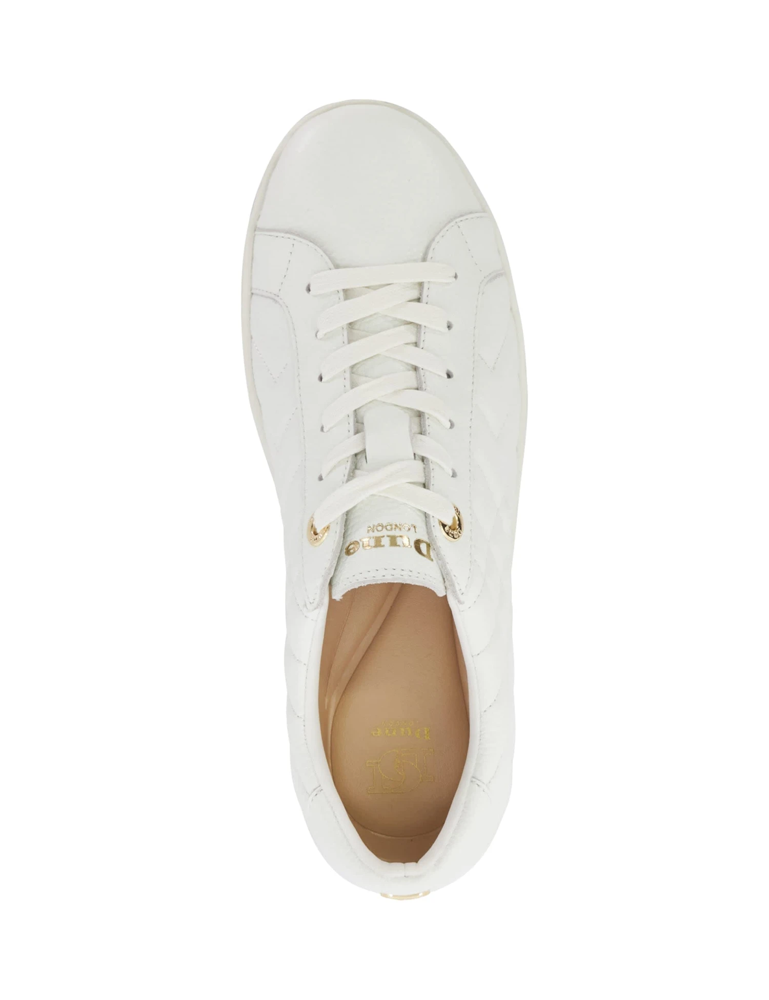 Dune London Leather Quilted Trainers 4 Dune London Leather Quilted Trainers - Image 4