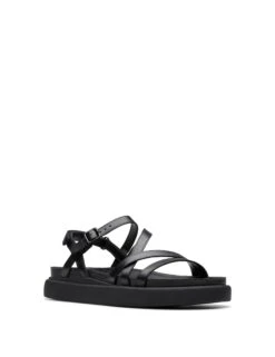 Clarks Leather Strappy Flatform Sandals -Cyberjammies Store Leather Strappy Flatform Sandals 2