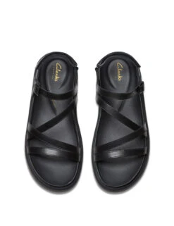 Clarks Leather Strappy Flatform Sandals -Cyberjammies Store Leather Strappy Flatform Sandals 5