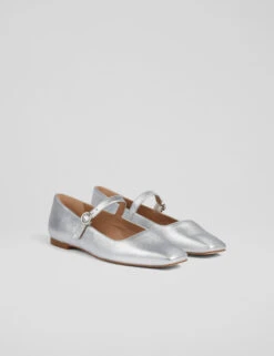 Leather Strappy Square Toe Mary Jane Shoes 15 Leather Strappy Square Toe Mary Jane Shoes -Cyberjammies Store Leather Strappy Square Toe Mary Jane Shoes 3