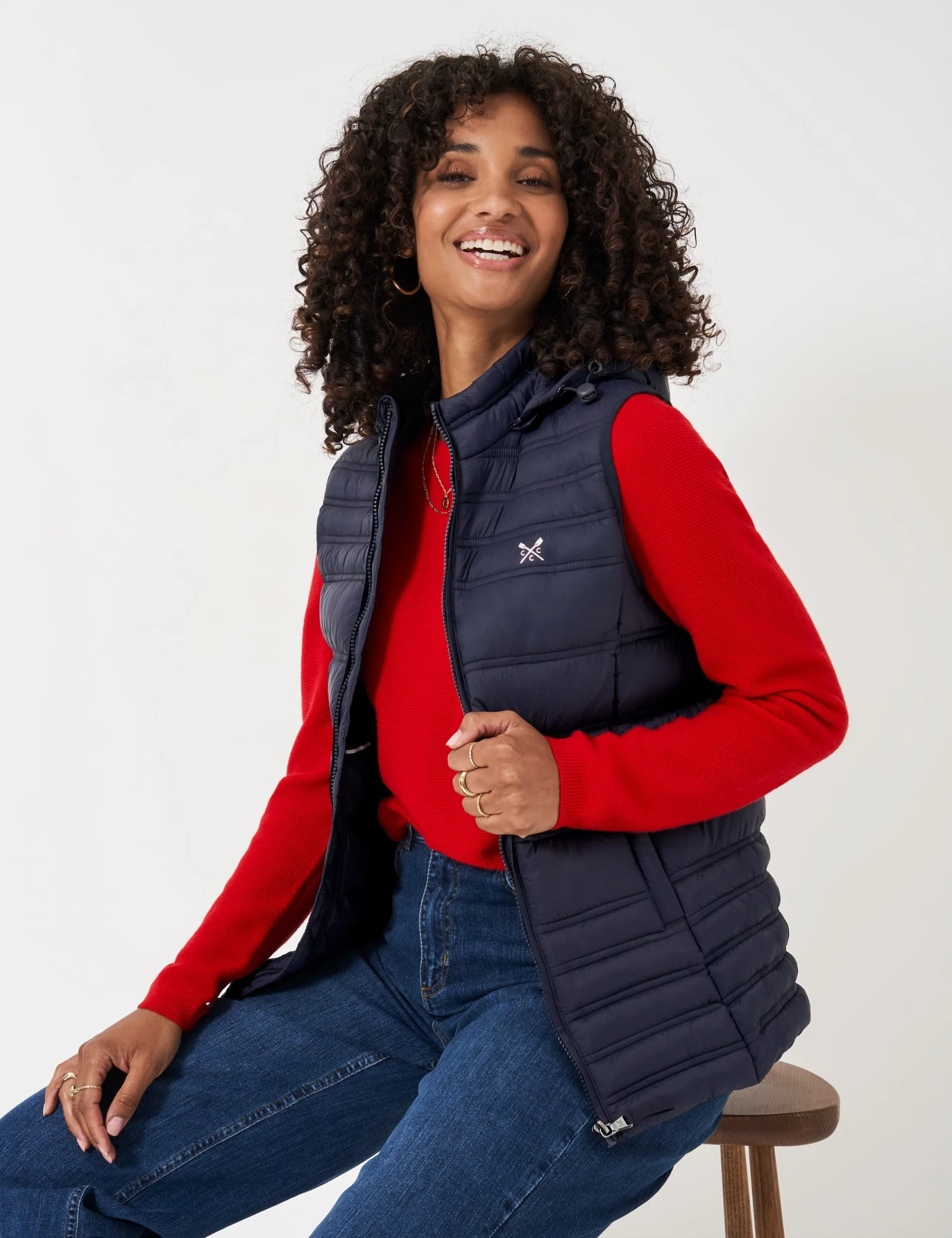 Lightweight Padded Hooded Gilet 3 Lightweight Padded Hooded Gilet - Image 3