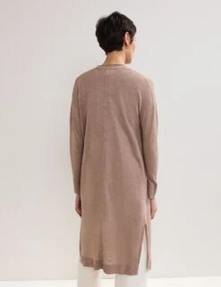 Linen Rich Longline Cardigan 24 Linen Rich Longline Cardigan -Cyberjammies Store Linen Rich Longline Cardigan 4