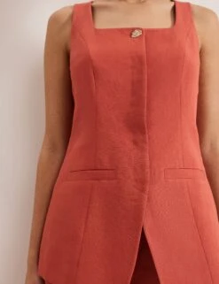 Linen Rich Waistcoat -Cyberjammies Store Linen Rich Waistcoat 4