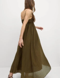 Lyocell Rich Textured Midaxi Cami Dress -Cyberjammies Store Lyocell Rich Textured Midaxi Cami Dress 3