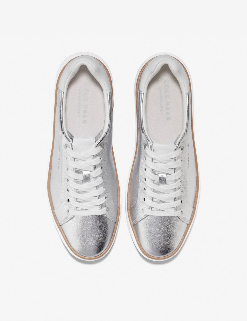 Cole Haan Grandpro Topspin Leather Lace Up Trainers 4 Cole Haan Grandpro Topspin Leather Lace Up Trainers - Image 4