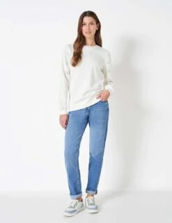 Pure Cotton Broderie Sweatshirt -Cyberjammies Store MS 10 T19 8709S Z0 X EC 1