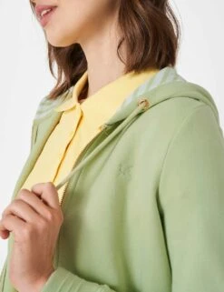 Cotton Rich Striped Zip Up Hoodie 9 Cotton Rich Striped Zip Up Hoodie -Cyberjammies Store MS 10 T19 8751S KH X EC 3