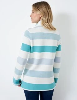 Cotton Rich Striped High Neck Sweatshirt -Cyberjammies Store MS 10 T19 8826E E4 X EC 2