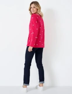 Cotton Rich Embroidered Floral Sweatshirt -Cyberjammies Store MS 10 T19 8826T A4 X EC 2