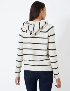 Striped Round Neck Knitted Hoodie -Cyberjammies Store MS 10 T19 8853S Z4 X EC 2