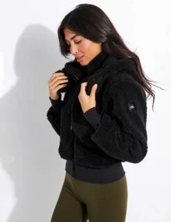 Foxy Teddy Zip Up Hooded Sports Jacket