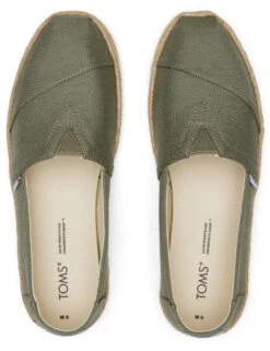 Toms Canvas Flat Espadrilles 10 Toms Canvas Flat Espadrilles -Cyberjammies Store MS 10 T82 8009S T0 X EC 4