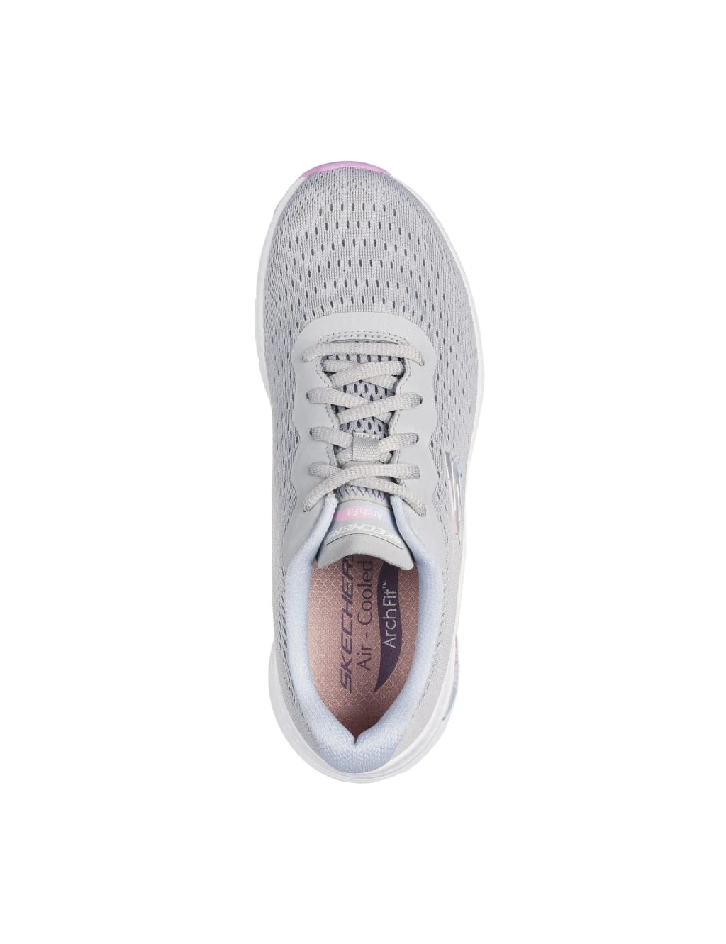 Skechers Arch Fit™ Infinity Lace Up Mesh Trainers 3 Skechers Arch Fit™ Infinity Lace Up Mesh Trainers - Image 3