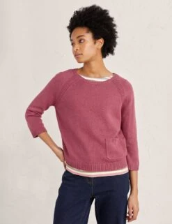 Organic Cotton Crew Neck Jumper