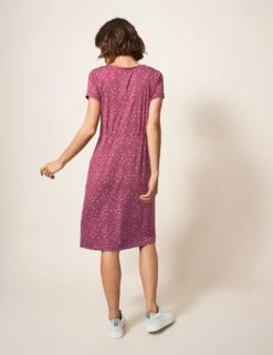 WHITE STUFF Jersey Polka Dot V-Neck T-Shirt Dress 7 WHITE STUFF Jersey Polka Dot V-Neck T-Shirt Dress -Cyberjammies Store MS 10 T83 1698W D4 X EC 1