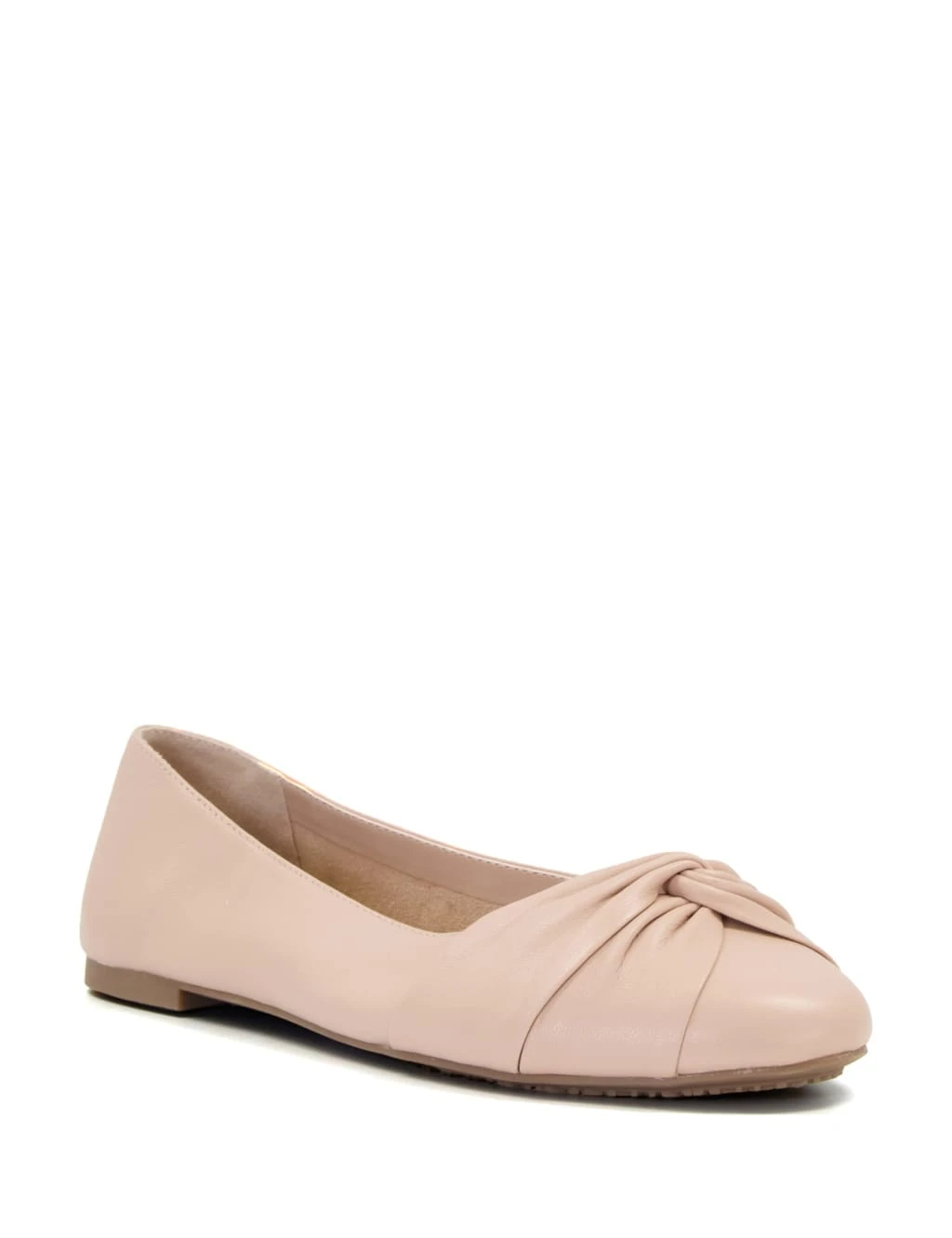 Dune London Leather Flat Ballet Pumps 2 Dune London Leather Flat Ballet Pumps - Image 2