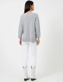 French Connection Textured V-Neck Relaxed Jumper With Wool -Cyberjammies Store MS 10 T83 5115S T4 X EC 2