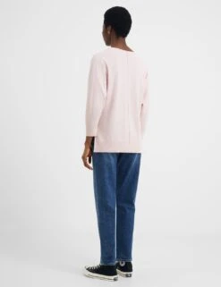 French Connection Textured V-Neck Stepped Hem Jumper With Wool -Cyberjammies Store MS 10 T83 5116S A0 X EC 2
