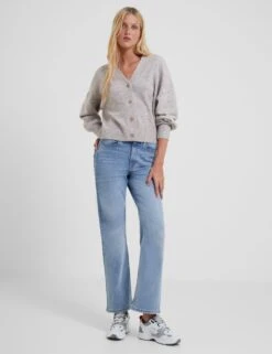 French Connection V-Neck Button Front Cardigan