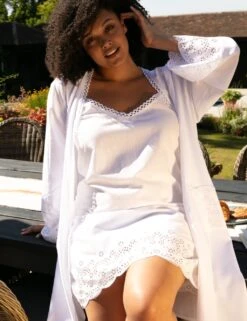 Cyberjammies Cotton Modal Short Dressing Gown -Cyberjammies Store MS 10 T83 8031 Z0 X EC 1