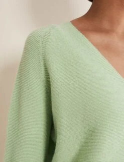 Ribbed V-Neck Relaxed Jumper -Cyberjammies Store MS 10 T83 8045T J0 X EC 2