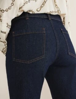 High Waisted Belted Flared Jeans -Cyberjammies Store MS 10 T83 8048T E0 X EC 4