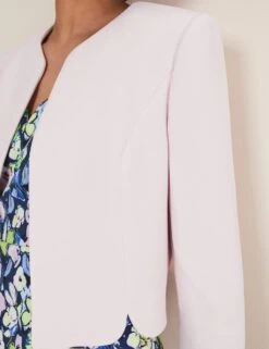 Textured Collarless Short Jacket -Cyberjammies Store MS 10 T83 8064T D0 X EC 4