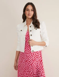 Denim Collared Jacket