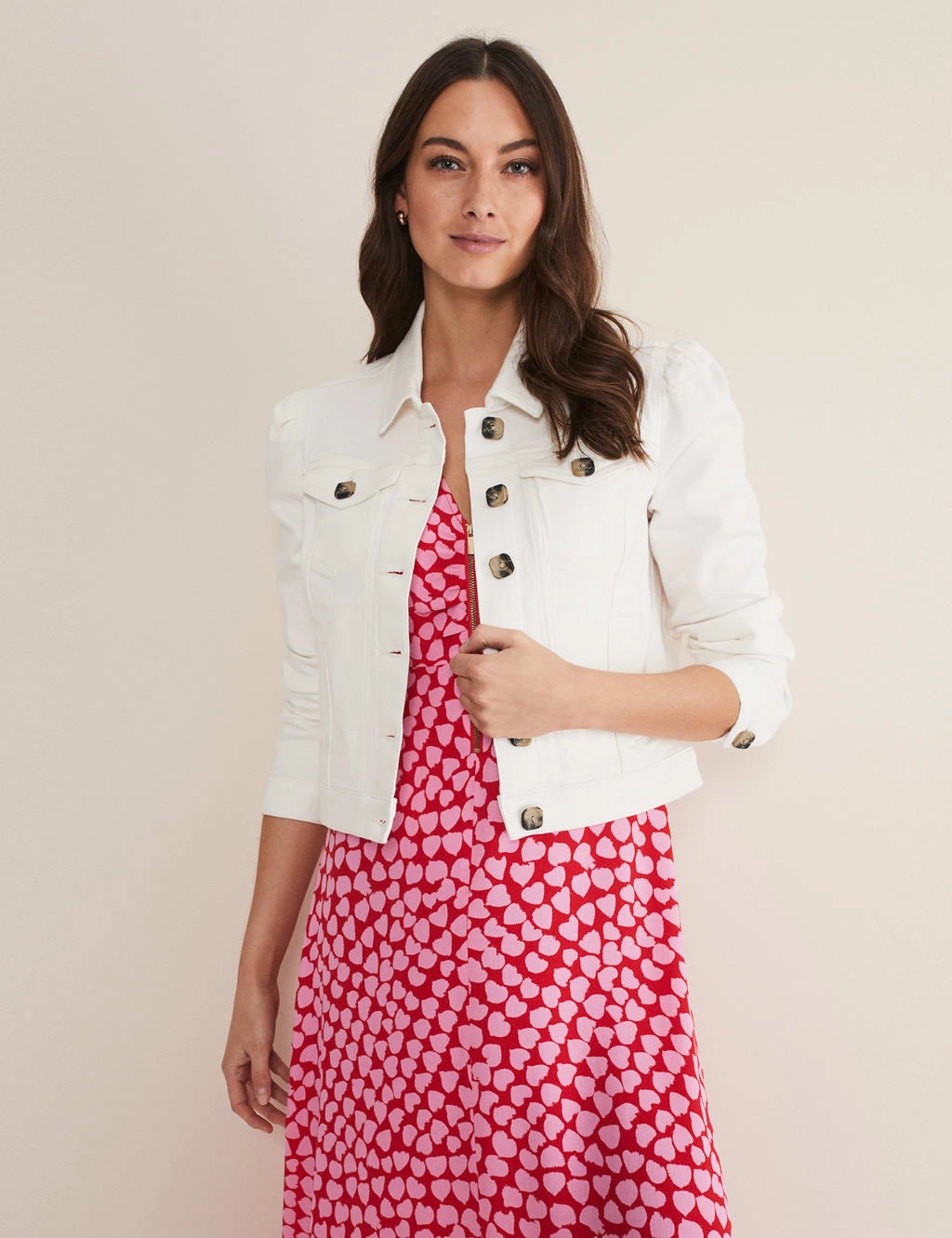 Denim Collared Jacket 1 Denim Collared Jacket