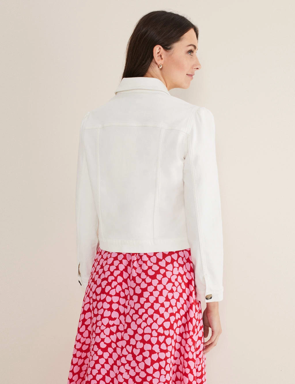 Denim Collared Jacket 5 Denim Collared Jacket - Image 5