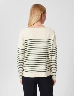 Cotton Rich Striped Slash Neck Jumper -Cyberjammies Store MS 10 T83 8151T K4 X EC 3