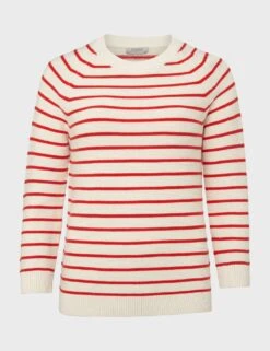 Pure Cotton Striped Crew Neck Jumper -Cyberjammies Store MS 10 T83 8153T Y8 X EC 3