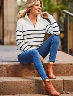 Cotton Rich Striped Collared Jumper -Cyberjammies Store MS 10 T83 8250S E4 X EC 2