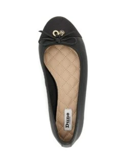 Dune London Leather Bow Flat Ballet Pumps 8 Dune London Leather Bow Flat Ballet Pumps -Cyberjammies Store MS 10 T83 8260T Y0 X EC 3
