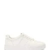 Dune London Leather Lace Up Trainers