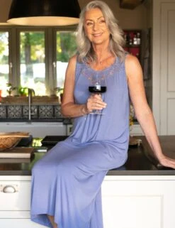 Cyberjammies Modal Rich Lace Trim Long Nightdress -Cyberjammies Store MS 10 T83 8399T E0 X EC 2