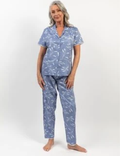 Cyberjammies Cotton Modal Wheat Print Pyjama Set